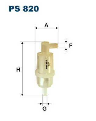 Kraftstofffilter FILTRON PS 820 Bild Kraftstofffilter FILTRON PS 820