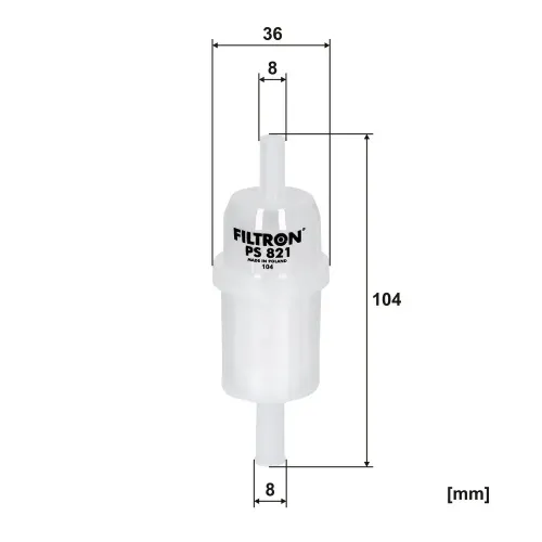 Kraftstofffilter FILTRON PS 821 Bild Kraftstofffilter FILTRON PS 821