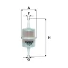 Kraftstofffilter FILTRON PS 822 Bild Kraftstofffilter FILTRON PS 822