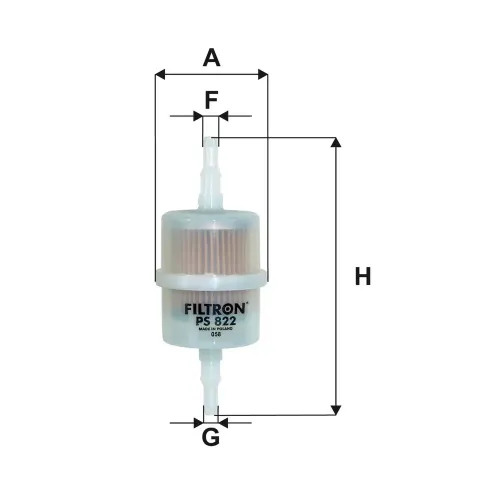 Kraftstofffilter FILTRON PS 822 Bild Kraftstofffilter FILTRON PS 822