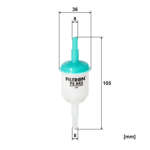Kraftstofffilter FILTRON PS 842 Bild Kraftstofffilter FILTRON PS 842