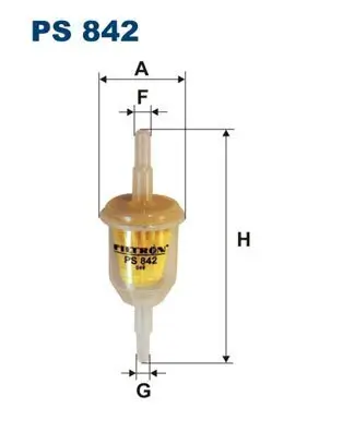 Kraftstofffilter FILTRON PS 842 Bild Kraftstofffilter FILTRON PS 842