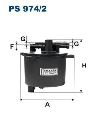 Kraftstofffilter FILTRON PS 974/2