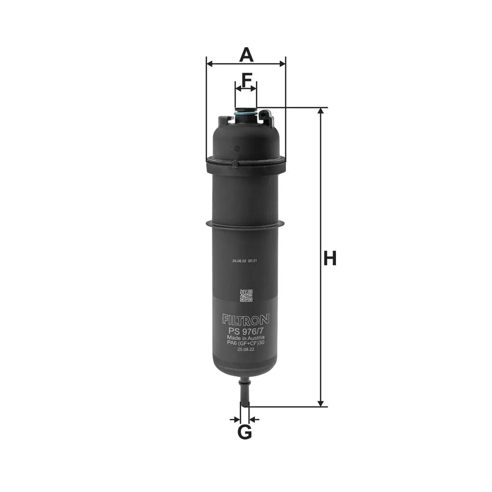 Kraftstofffilter FILTRON PS 976/7