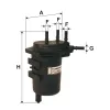 Kraftstofffilter FILTRON PS 980/1 Bild Kraftstofffilter FILTRON PS 980/1
