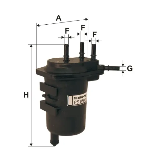 Kraftstofffilter FILTRON PS 980/1 Bild Kraftstofffilter FILTRON PS 980/1