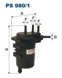 Kraftstofffilter FILTRON PS 980/1