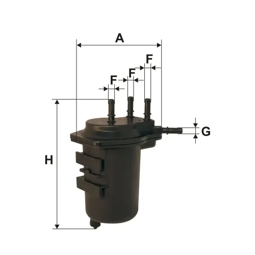 Kraftstofffilter FILTRON PS 980/2 Bild Kraftstofffilter FILTRON PS 980/2