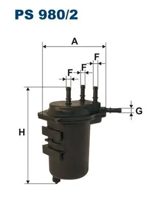 Kraftstofffilter FILTRON PS 980/2