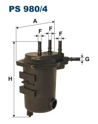 Kraftstofffilter FILTRON PS 980/4