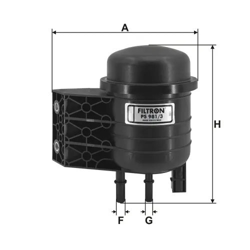 Kraftstofffilter FILTRON PS 981/3 Bild Kraftstofffilter FILTRON PS 981/3