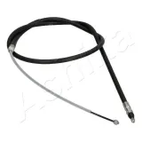 Seilzug, Feststellbremse hinten links ASHIKA 131-00-0112