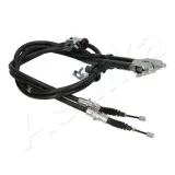 Seilzug, Feststellbremse hinten ASHIKA 131-00-0331
