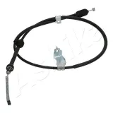 Seilzug, Feststellbremse hinten ASHIKA 131-04-435L