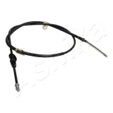 Seilzug, Feststellbremse hinten links ASHIKA 131-05-502