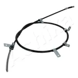 Seilzug, Feststellbremse hinten links ASHIKA 131-05-506