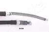 Seilzug, Feststellbremse hinten rechts ASHIKA 131-05-535R Bild Seilzug, Feststellbremse hinten rechts ASHIKA 131-05-535R