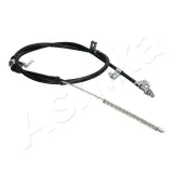 Seilzug, Feststellbremse hinten links ASHIKA 131-05-541L