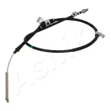 Seilzug, Feststellbremse hinten links ASHIKA 131-05-573L