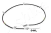 Seilzug, Feststellbremse hinten links ASHIKA 131-06-641L