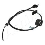 Seilzug, Feststellbremse hinten links ASHIKA 131-08-832L