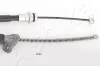 Seilzug, Feststellbremse hinten links ASHIKA 131-08-843L Bild Seilzug, Feststellbremse hinten links ASHIKA 131-08-843L