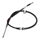 Seilzug, Feststellbremse hinten links ASHIKA 131-0H-H36L
