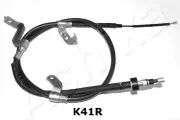 Seilzug, Feststellbremse hinten rechts ASHIKA 131-0K-K41R