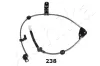 Sensor, Raddrehzahl Hinterachse links ASHIKA 151-02-238