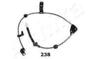 Sensor, Raddrehzahl Hinterachse links ASHIKA 151-02-238