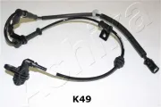 Sensor, Raddrehzahl Vorderachse links ASHIKA 151-0K-K49