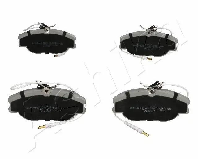 Bremsbelagsatz, Scheibenbremse Vorderachse ASHIKA 50-00-0064