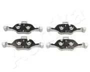 Bremsbelagsatz, Scheibenbremse Vorderachse ASHIKA 50-00-0128