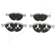 Bremsbelagsatz, Scheibenbremse Vorderachse ASHIKA 50-00-0134