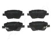 Bremsbelagsatz, Scheibenbremse Vorderachse ASHIKA 50-00-0230