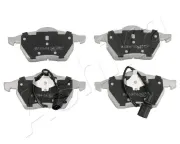 Bremsbelagsatz, Scheibenbremse Vorderachse ASHIKA 50-00-0313