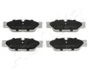 Bremsbelagsatz, Scheibenbremse Vorderachse ASHIKA 50-00-0345