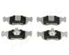 Bremsbelagsatz, Scheibenbremse Vorderachse ASHIKA 50-00-0633