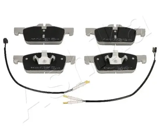 Bremsbelagsatz, Scheibenbremse Vorderachse ASHIKA 50-00-0657 Bild Bremsbelagsatz, Scheibenbremse Vorderachse ASHIKA 50-00-0657