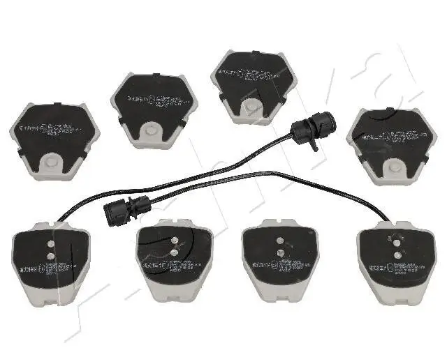 Bremsbelagsatz, Scheibenbremse Vorderachse ASHIKA 50-00-0928