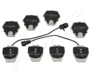 Bremsbelagsatz, Scheibenbremse Vorderachse ASHIKA 50-00-0928