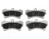Bremsbelagsatz, Scheibenbremse Vorderachse ASHIKA 50-00-0931