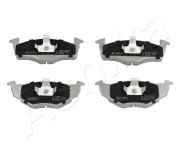 Bremsbelagsatz, Scheibenbremse Vorderachse ASHIKA 50-00-0934