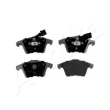 Bremsbelagsatz, Scheibenbremse Vorderachse ASHIKA 50-00-0971