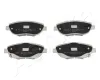 Bremsbelagsatz, Scheibenbremse Vorderachse ASHIKA 50-02-276