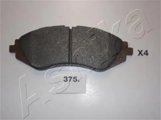 Bremsbelagsatz, Scheibenbremse ASHIKA 50-03-375 Bild Bremsbelagsatz, Scheibenbremse ASHIKA 50-03-375