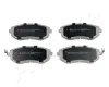 Bremsbelagsatz, Scheibenbremse Vorderachse ASHIKA 50-07-706