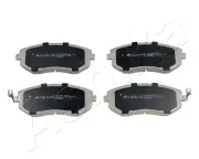 Bremsbelagsatz, Scheibenbremse Vorderachse ASHIKA 50-07-706