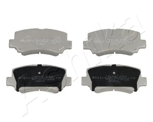 Bremsbelagsatz, Scheibenbremse Vorderachse ASHIKA 50-08-813