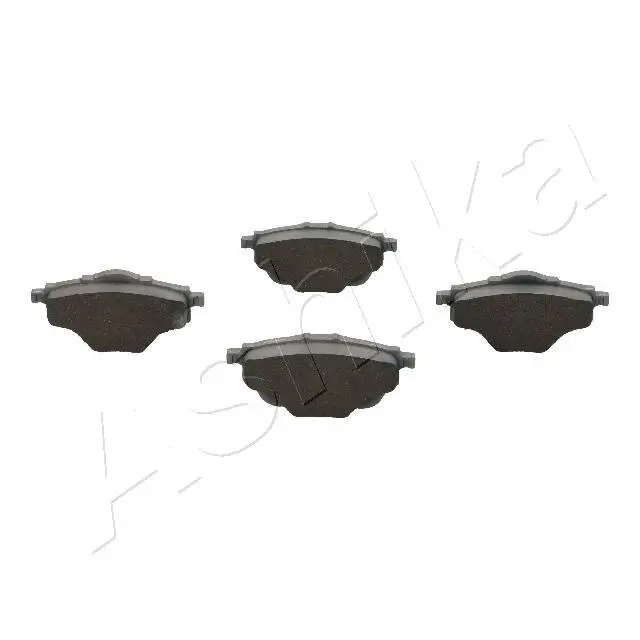 Bremsbelagsatz, Scheibenbremse Hinterachse ASHIKA 51-00-00019